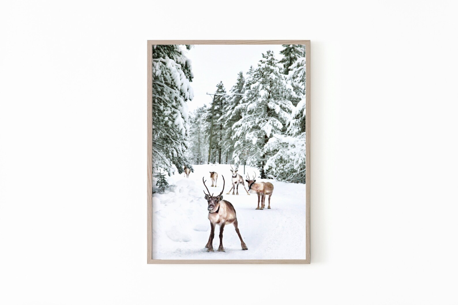 Winter Wonderland Printable Winter Print Set of 6 Christmas - Etsy UK