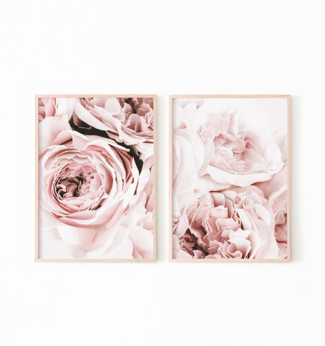 Set of 2 Prints Peony Wall Art, Peony Print, Flower Print Download ...