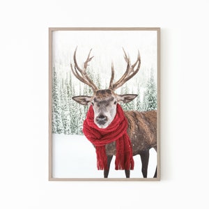 Winter Wonderland Printable, Winter Print Set of 6, Christmas Print Set ...