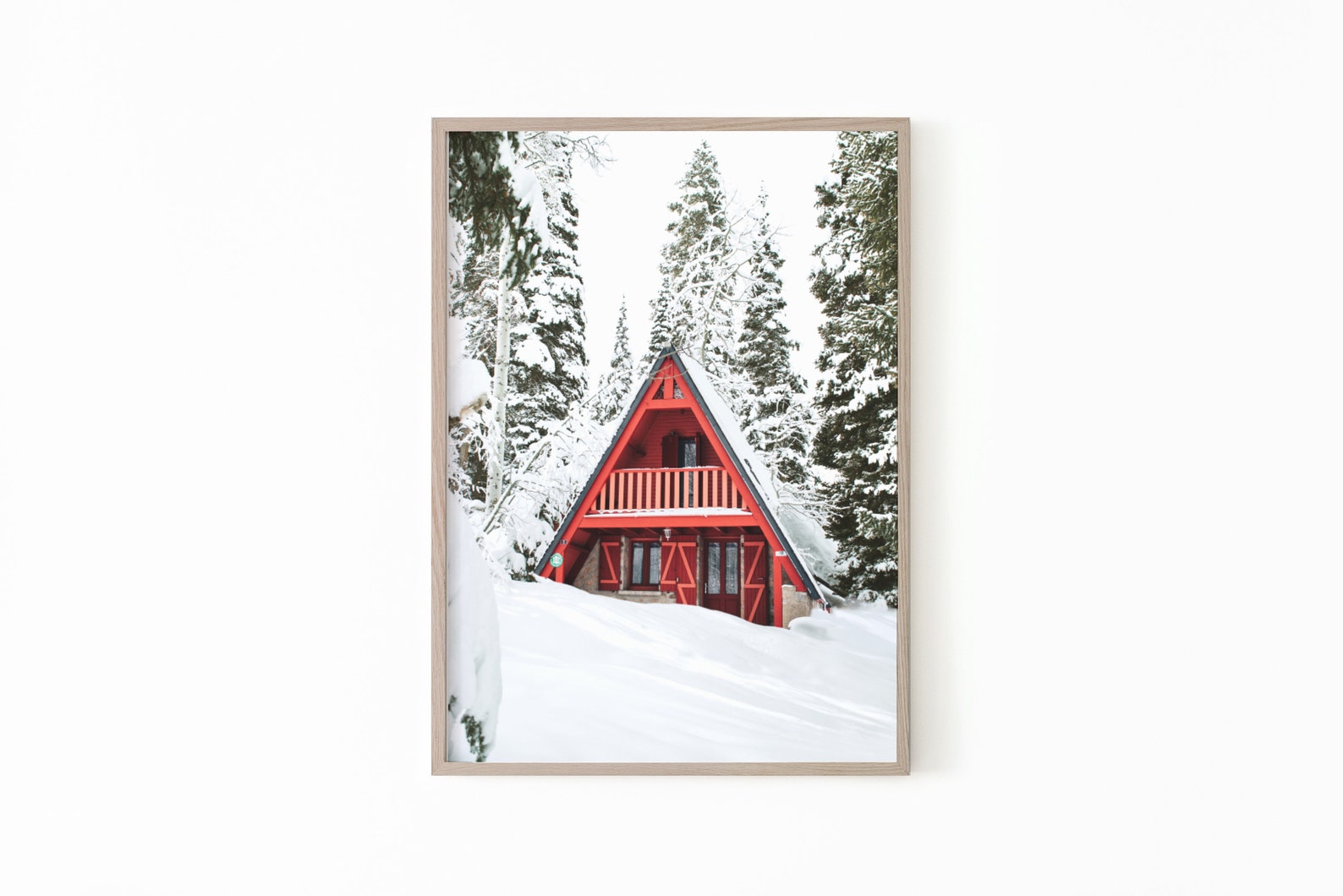 Winter Wonderland Printable Winter Print Set of 6 Christmas | Etsy