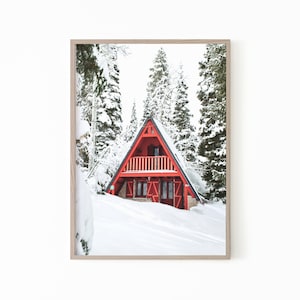 Winter Wonderland Printable, Winter Print Set of 6, Christmas Print Set ...