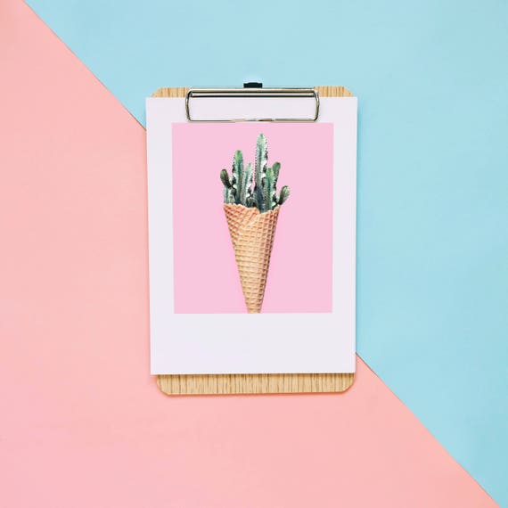 Pastell Kaktus Kunst, rosa Kaktus Druck, Kaktus Eis, Lebensmittel  Kunstdruck, minimalistische Kaktus Collage Kunst, saftig Wandkunst, Kaktus  druckbare - Etsy Schweiz