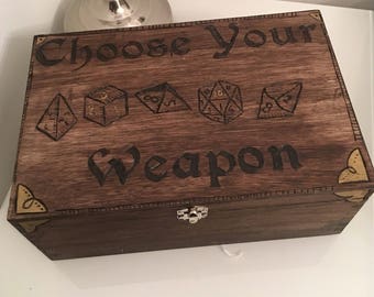 Dungeons dragons box | Etsy