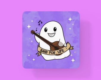 Bard For Life Ghost Dice Coaster