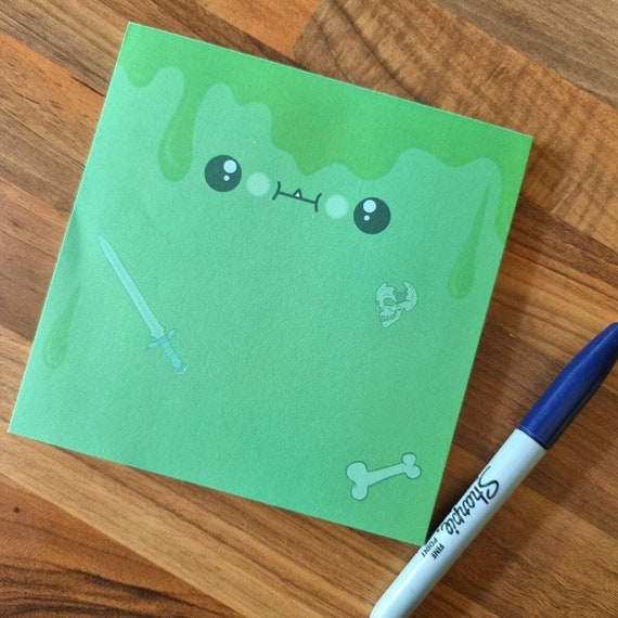 Gel Cube 50 Sheet Notepad! Premium Paper, 100Gsm uncoated Bond Paper!