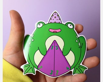 Magical Frog Sticker