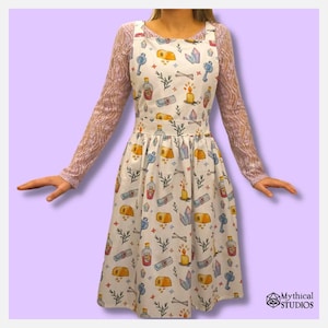 Home Brewer Pinafore Apron! Dungeon design!