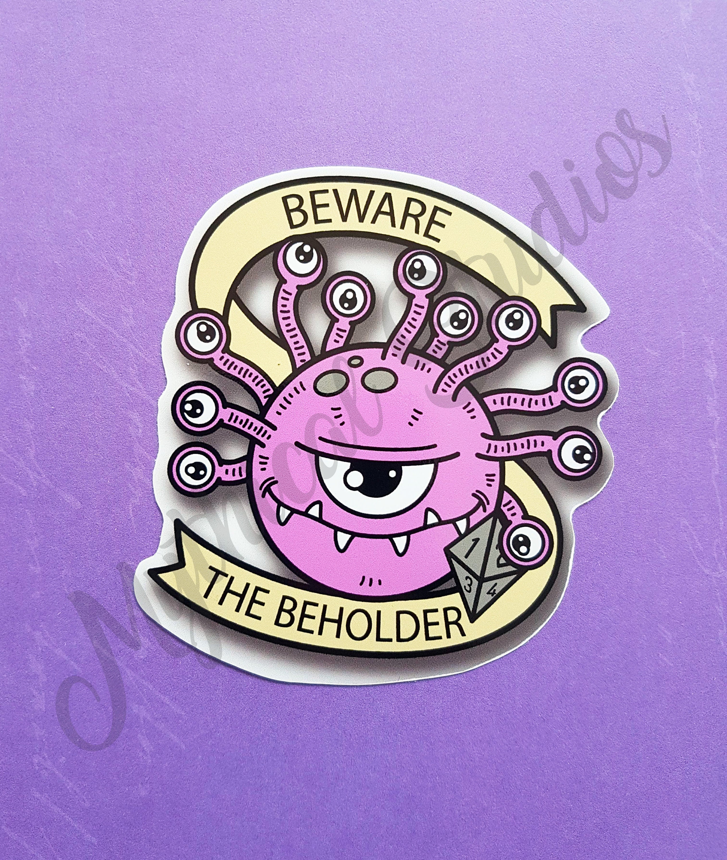DND Vinyl Sticker | Etsy