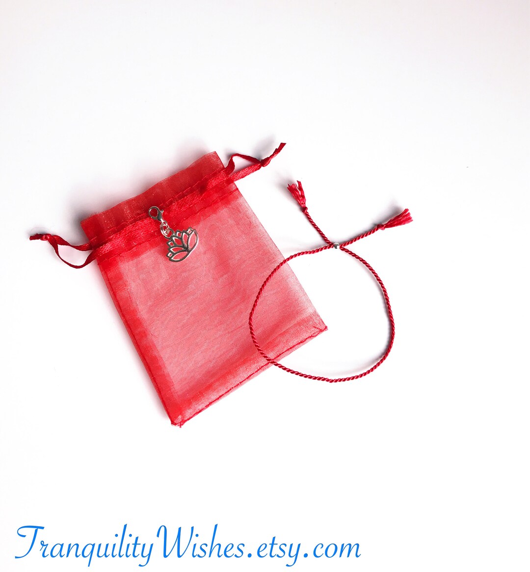 Red Thread For Luck Red Thread Bracelet. Sterling Silver. Pure Silk. Red String. Protection ...