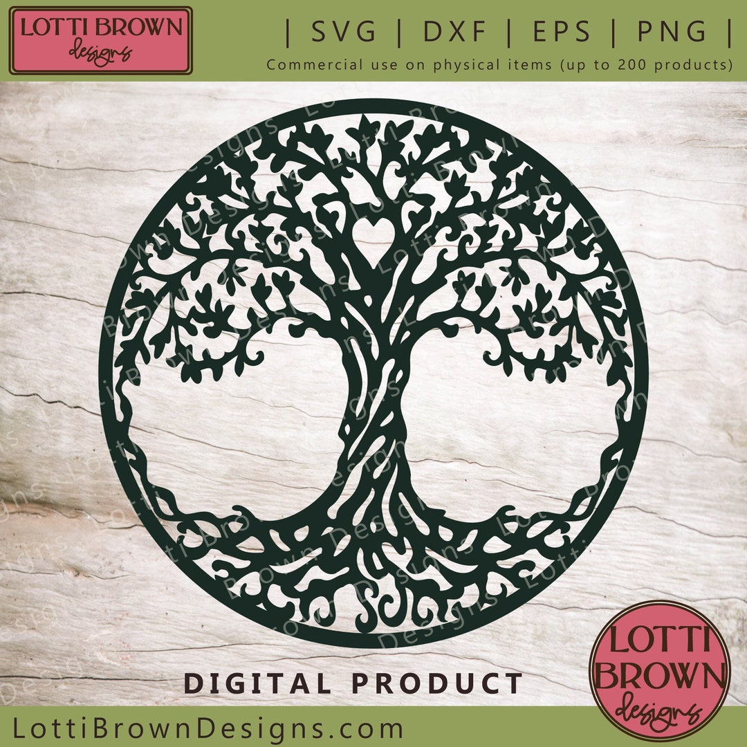 Tree of Life SVG, Tree of Life Circle SVG, Celtic Tree of Life SVG ...