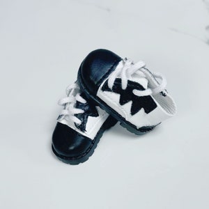 Black and White Shoes for Dolls, Shoes for 14&quot; Dolls