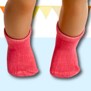 Socks for 18 inch Dolls, Socks for Girl Dolls, Socks for 20 inch Dolls, Doll Accessories
