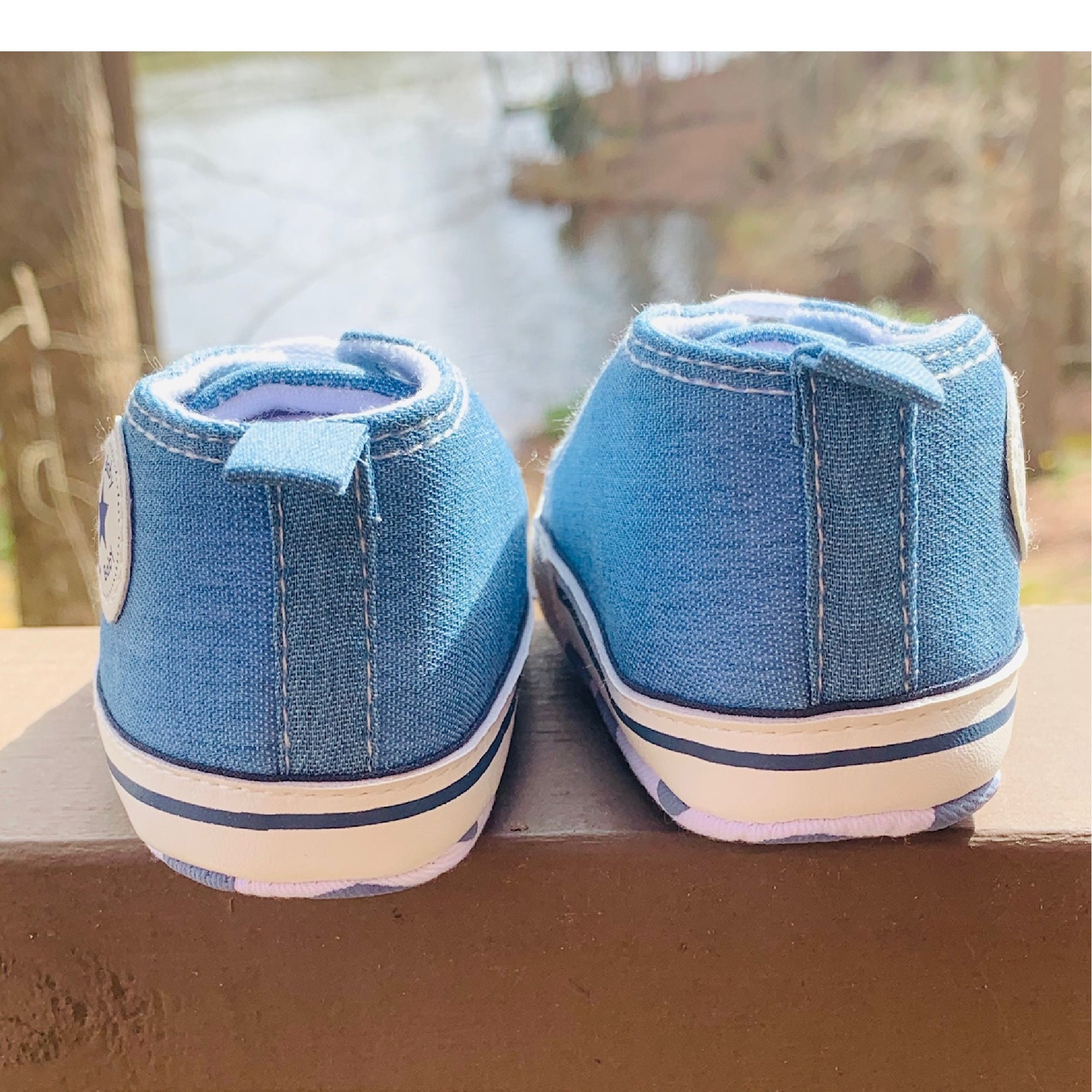 denim shoes for baby girl