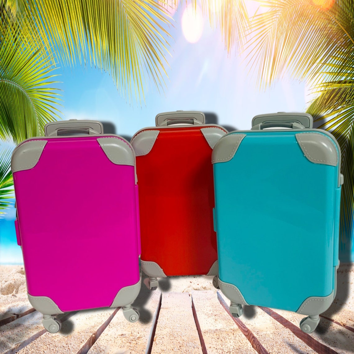 Suitcase for 18 Inch Dolls American Girl Doll Suitcase Etsy