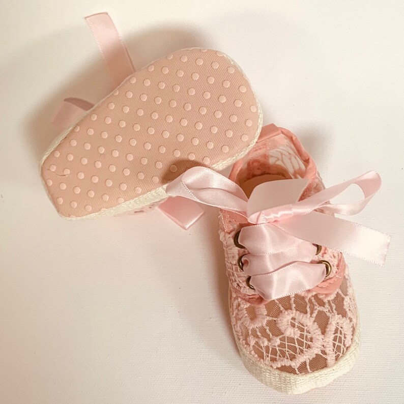 Pink Lace Shoes for Baby Girl Baby Shower Gift Birthday Gift - Etsy
