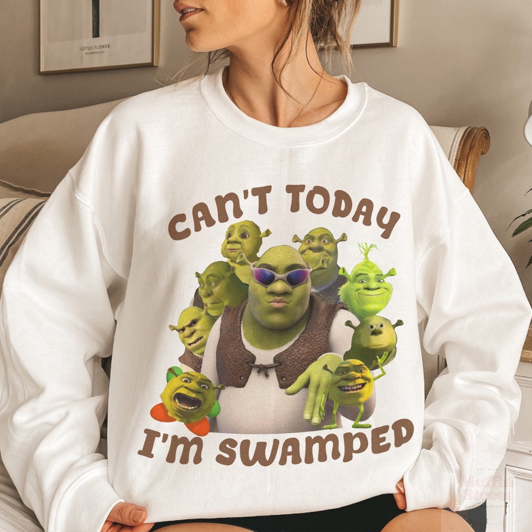 Can't Today I'm Swamped Shirt Shrek Tee Disney Fiona - Etsy