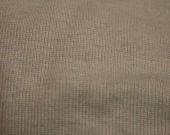 23 Soft sage green corduroy type fabric with very short wales.