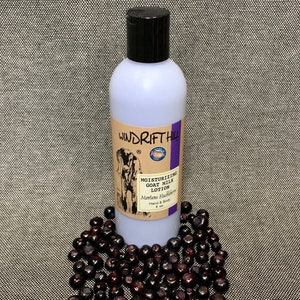 Montana Huckleberry | Goat Milk Lotion | 8oz. | All Over Body Moisturizer | Natural Mosquito Repellant | Natural Skincare image 2