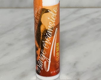 Orange Creamsicle Lip Balm SPF 15 - Natural Moisturizer - Hand Made by Windrift Hill - Made In Montana