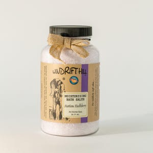 Montana Huckleberry | Moisturizing Bath Salts | Made In Montana | At Home Spa