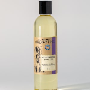 Body Oil | Montana Huckleberry | 8oz. | all over body moisturizer | Massage Oil