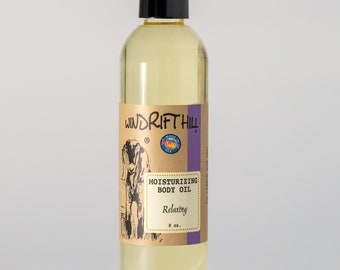 Body Oil | Relaxing | 8oz. | all over body moisturizer | Massage Oil