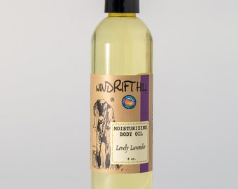 Body Oil | Lavender | 8oz. | all over body moisturizer | Massage Oil