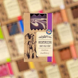 Montana Huckleberry | Moisturizing Goat Milk Soap | Made In Montana