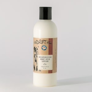 Goat Milk Hand and Body Lotion | ONE | 8oz. | All Over Body Moisturizer | Made In Montana | Natural Skincare