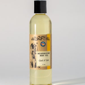 Body Oil | Goats N Oats | 8oz. | all over body moisturizer | Massage Oil