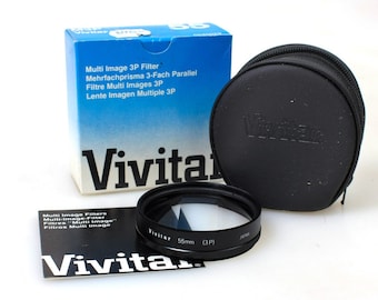 55mm Multi Image Special Effect Filter - Three Image - New Old Stock