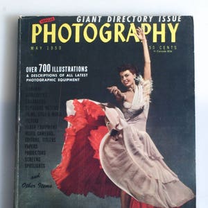 Popular Photography Magazine, Giant Directory Issue Mayo 1950