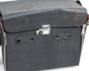 Étui//Sac en cuir vintage