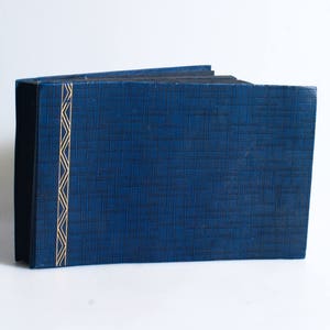 1940s álbum de fotos / / álbum de fotos azul