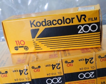 1 roll of Expired Kodak 110 Kodacolor VR Film,  ISO 200 unopened box