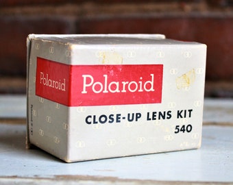 Vintage Polaroid Land Camera Close Up Lens Kit in Original Box