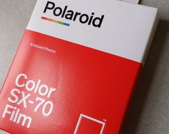 Polaroid SX-70 Color Film Pack, 8 Fotos pro Pack, 9/21 ungeöffnet neuwertige Lagerware