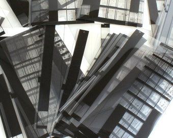 Kodak Mikrofiche Bogen//Mikrofotografien verschiedener Kodak Kameras