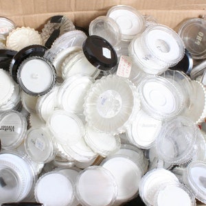 Filter Cases, Large Lot//Project Parts//Crafts//Costume Parts//Cosplay//DIY