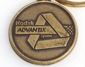 Kodak KEY CHAIN Advantix Medalist Aps Brass