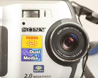 Sony Mvc-fd200 Fd Mavica Digital Cameras - Set of 2, for Parts - Etsy