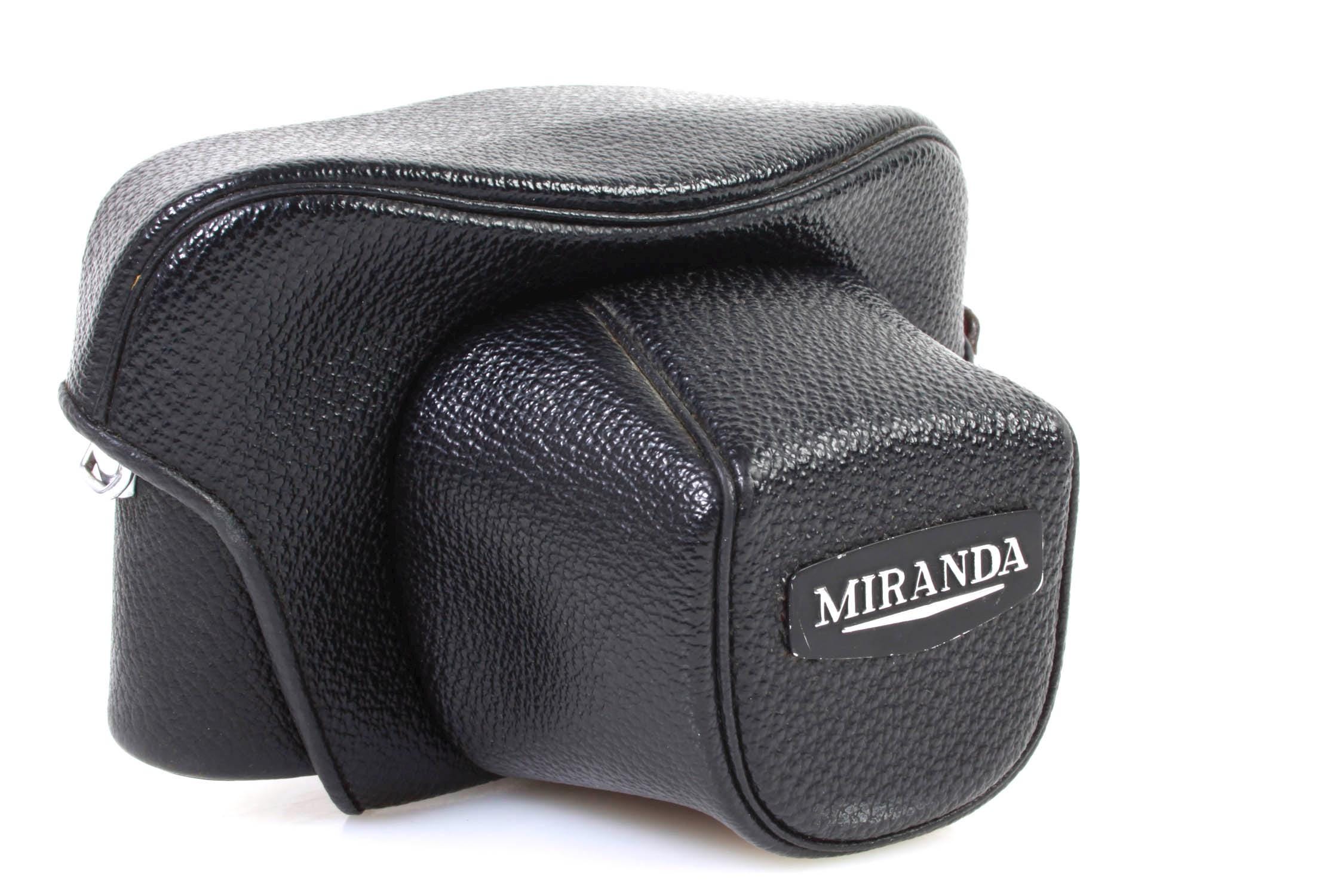 ミランダ MIRANDA SENSOMAT　RS　ケースつき ORIGINAL MIRANDA BLACK LEATHER CAMERA CASE FOR SESNOREX
