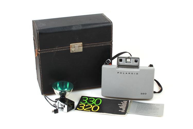 ポラロイド 320 ランドカメラ - Etsy 日本