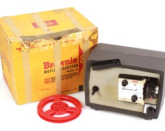 Vintage Kodak Brownie 500 Movie Projector (8mm With F/1.6