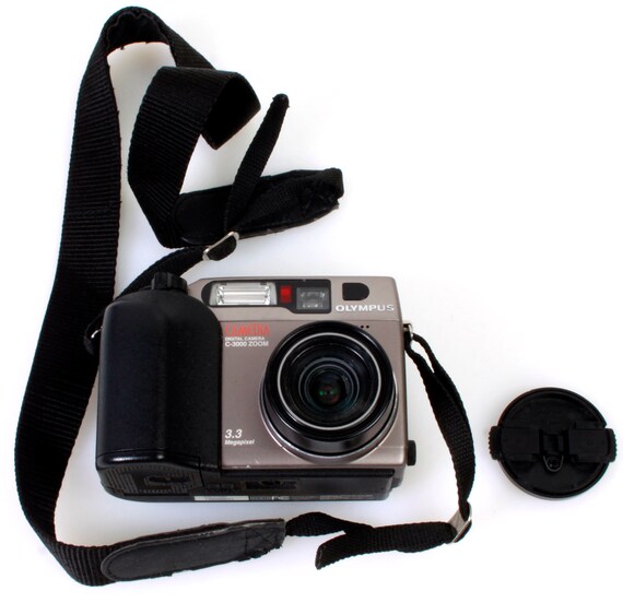 Olympus Camedia C3000 Zoom 3.3MP Digital Camera W/ Box - Etsy
