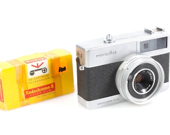 Minolta Pocket Autopak 70 フィルムカメラ　レトロ 1970s Minolta Pocket Autopak 70 Film Camera - Japan - For