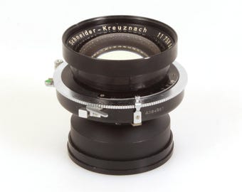 Objectif Schneider-Kreuznach Tele-Xenar 180mm F/5.5 – Synchro Compur – Planche Linhof
