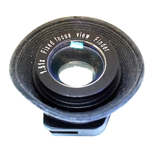 Fixed Focus View Finder 1.51x Eyepiece Attachment - For Canon Nikon Sony Cameras