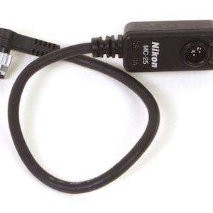 Nikon MC-25 Remote Adapter 2 Pin to 10 Pin D4 D3 D810 D800 D750 D850 MC 25
