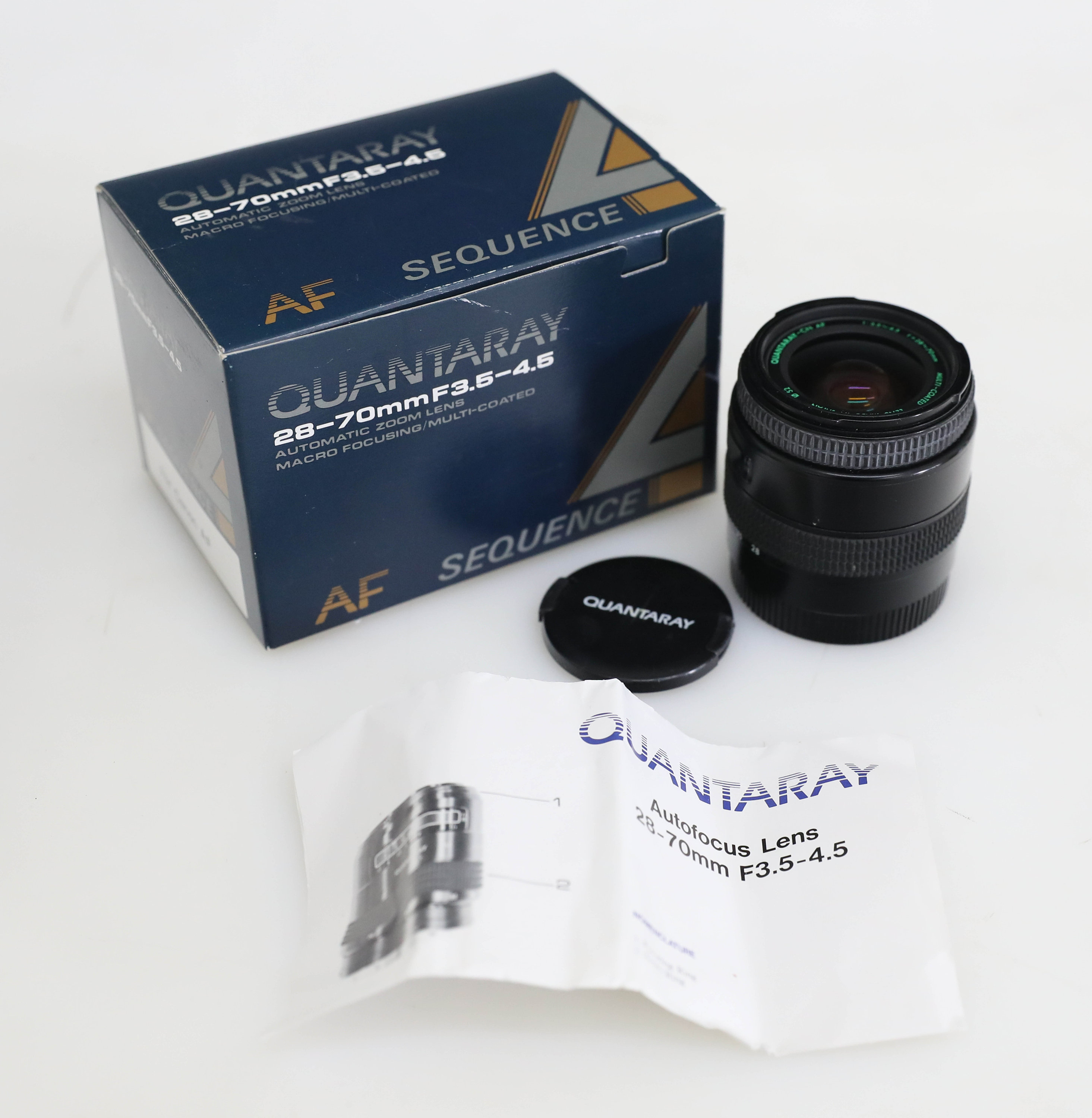 EFAF 28-70mm F/3.5-4.5 Multi Coated Zoom Lens for Canon in Orig 